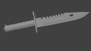 M9刺刀 3d model