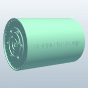 bouncing bomb v1  3d model