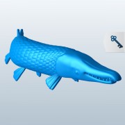 Alligator Gar V1  3d model