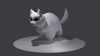 Stylized Cat 3d model