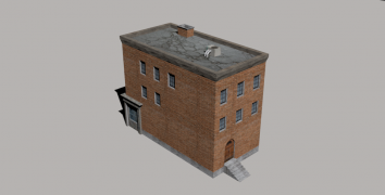 costruzione 3d model