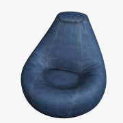 Bean Bag Chair v2  3d model