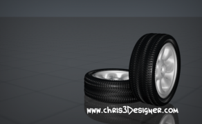 Racing Wheel 3d model