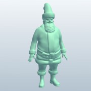 santa v4 3d model