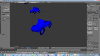 Game-ready simple cars 3d model