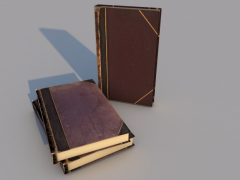 Boeken 3d model