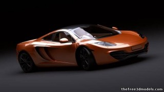 MCLaren MP4-12c 3d model