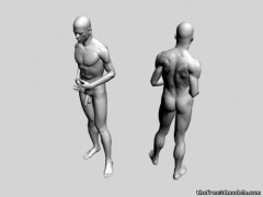 男 3d model