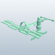 Stazione spaziale internazionale v1 3d model