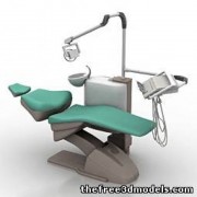 Dental chair 3d model