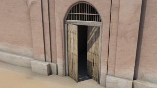 Oude poort 3d model