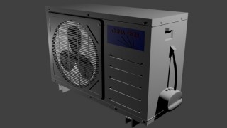 Air condition 3d model