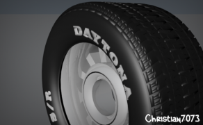 Drag Wheel 3d model