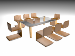 Dining Table 3d model