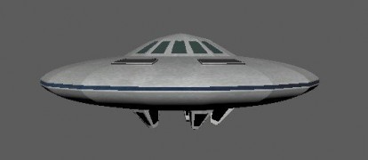 Simple UFO 3d model