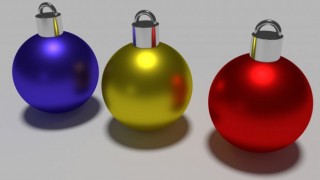 Boule de sapin de noël 3d model