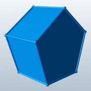 Prisma pentagonale v1 3d model