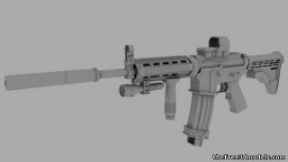 M4A1 3d model