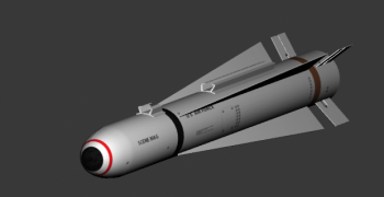 导弹AGM-65 Maverick 3d model