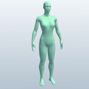 GenericWoman v2 3d model