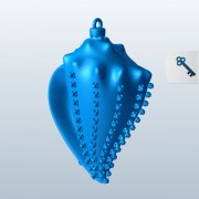 Enfeite De Natal v1 3d model