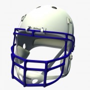 Casco da football v1 3d model