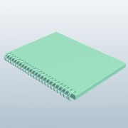 notebook v1 3d model