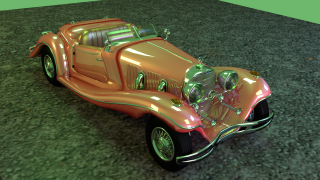 Mercedes Roadster 3d model