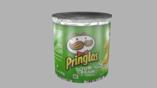 Pringles Can Small 3d model