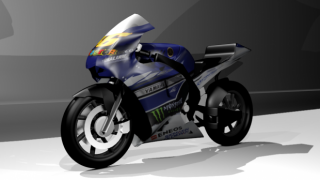 yamaha m1 2013 3d model