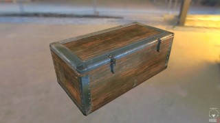 Caja de armas modelo 3d