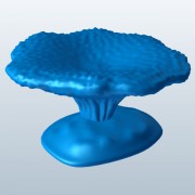 Table Coral v2  3d model