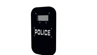 Riot Shield 3d model