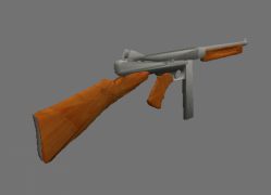 M1A1 Thompson 3d model