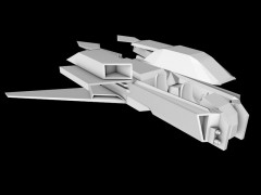 Space Fighter Small modelo 3d