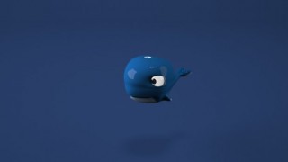 whale concept 3d model