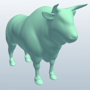 ブルv2 3d model