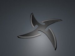 Shuriken modelo 3d