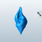 Banded Tulip v1  3d model