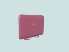 Flat smart  TV(pink) 3d model