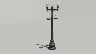 Luz de la calle modelo 3d