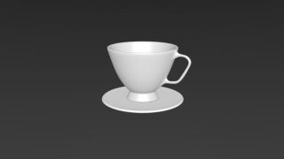 Çay bardağı 3d model