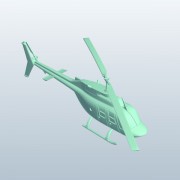 Helicóptero utilitário MultiPurpose v1 3d model