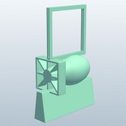 TargetHolder HydrogenBomb V1  3d model