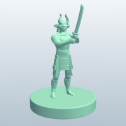 Samurai WarriorKatana Sword v2 3d model