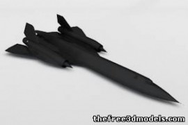 SR-72黑鸟 3d model