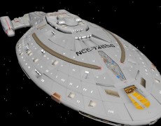 旅行者NCC 74656 3d model