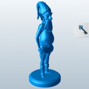 Natal velho elfo V1 3d model