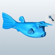 Cowfish V1  3d model