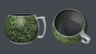 Gratis pot 3d model